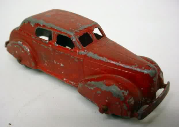 metal toy cars 1940s