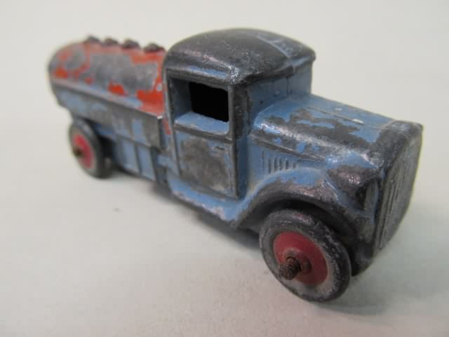 old metal toy trucks