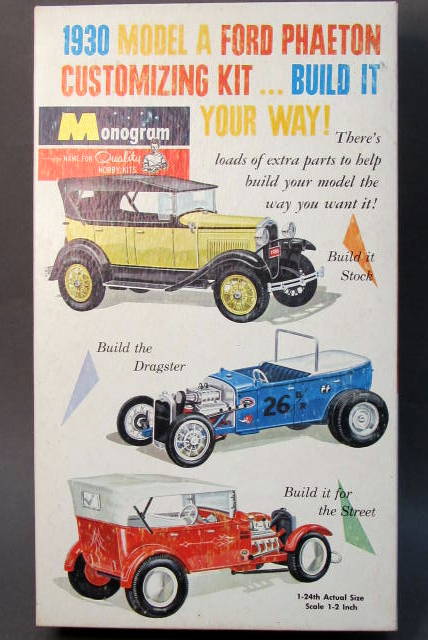 MONOGRAM CAR & TRUCK vintage out of production plastic Model kits for ...